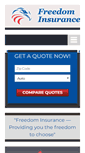 Mobile Screenshot of myfreedom-ins.com